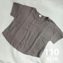 tete a tete 半袖 シャツ 110サイズ ブラウン バースデイ