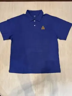 GAP ブルー　ポロシャツ XL