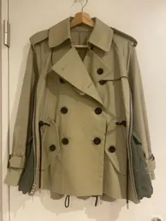 sacai ショートトレンチ