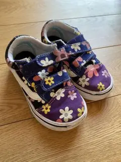 Vans 花柄 スニーカー 15cm
