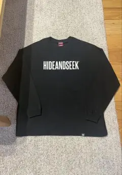 HIDEANDSEEK Logo L/S Tee(25ss Front)