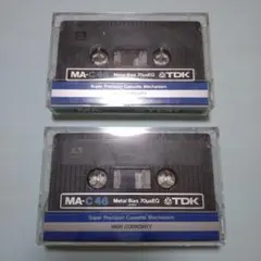 TDK MA-C46 カセットテープ Metal Bias 70μs EQ