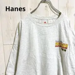 2018年製　Hanes ヘインズ　2XL 半袖Tシャツ 　イベントTシャツ