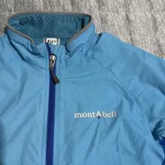 mont-bell キッズジャケット 青　100
