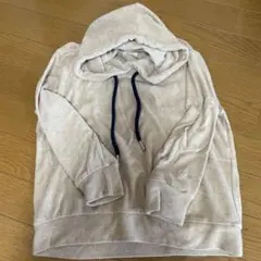 HOWDY キッズ ベージュ フード付きパーカーとパンツセット Ｍ