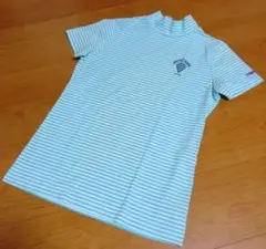 【美品】MASTER BUNNYマスターバニー レディースモックネックシャツM