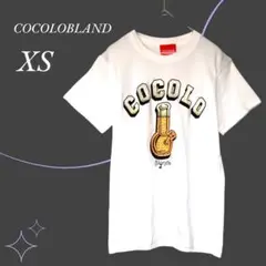 【美品】ココロブランド／半袖Tシャツ プリントロゴ入り ビール