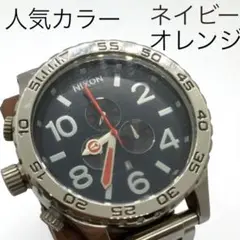 NIXON 51-30 CHRONO クロノ ネイビー　人気カラー