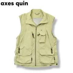 アクシーズクイン AXESQUIN フィッシングベスト M ベージュ メンズ