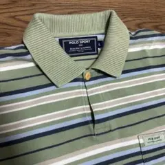 【希少】90s POLO SPORT 半袖ポロシャツ ポロスポーツ ビンテージ
