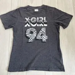 ▪️古着▪️x-girl ゼブラ柄 レディースTシャツ