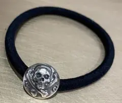 RUDE GALLERY SKULL HAIR GUM SILVER925 新品