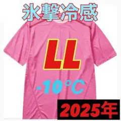 【LL サクラ 半袖 Tシャツ】ワークマン 氷撃冷感 (R)-10℃ 新品