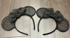ミニーちゃん　黒カチューシャ