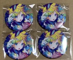 プロセカ 鏡音レン グリッター缶バッジ42C 4点