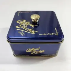 カファレル Caffarel 空き缶 空き箱 お菓子 チョコレート ブルー