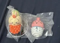 ちいかわ 寿司フィギュア うさぎ　イクラ　軍艦　お茶　コレクション 2個セット