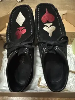 CLARKS ORIGINALS × STUSSY コラボ　ワラビーシューズ