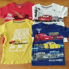 カーズ 半袖Tシャツ4枚組セット 100cm