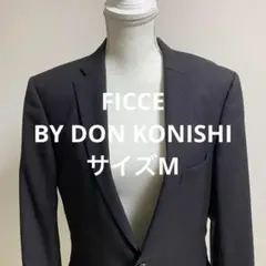FICCE ストライプデザイン ブラックブレザー