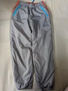 umbro ロングパンツ グレー/赤/青