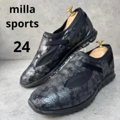 極美品！milla sports ミラスポーツ 超軽量　コンフォートスリッポン
