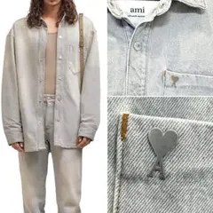 【正規品】AMI PARIS デニムシャツ シャツジャケット AMIPARIS