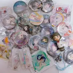 ラブライブ グッズ大量セット 缶バッジ アクリルキーホルダー ラバーストラップ