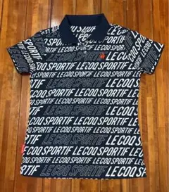 【新品未使用】LE COQ SPORTIF ネイビーポロシャツ Lサイズ