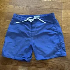 SATURDAYS NEW YORK CITY 青ショートパンツ 水着