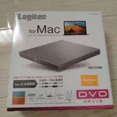 【新品同等】Logitec USB Type-C DVDドライブ for Mac