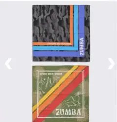 新品未使用　ZUMBA ズンバ　正規品　バンダナ2枚セット