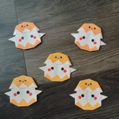 折り紙　ハロウィン♪かぼちゃオバケ