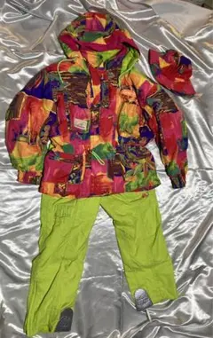 雪上未使用品❣️昭和レトロのスキーウエア