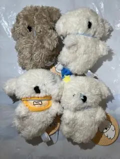 ふわっちょ！ マスコット ぬいぐるみ　4種セット