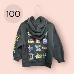 【H&M】エイチアンドエム パーカー ディズニー レトロ ミッキー フレンズ
