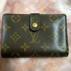 ルイ ヴィトン モノグラム二つ折りがま口財布