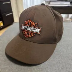Harley-Davidson ブラウンキャップ　ニューエラ
