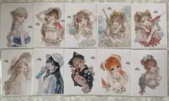 cottonmelody様 夏のメロディ20枚セット＋ノベルティ1枚❷赤