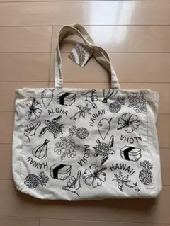 AJW ハワイ イラスト トートバッグ　新品