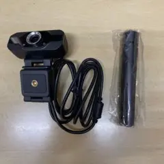 HD WEBCAM 1080P USB接続 ブラック