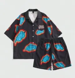 即日配送 シャツ　カラーシャツ　オープンカラーシャツ huf supreme