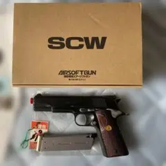 ゆ*じ様 WA ウエスタンアームズ　ボブチャウ　M1911 ガバメント 伝説のカスタム1911「WA【コルト】BOB CHOW ver.1.5／ビンテージ