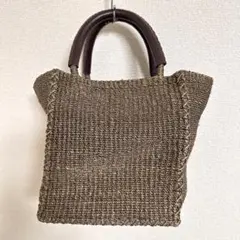 UNITED ARROWS アバカスクエアトートバッグ かごバッグ ポーチ欠品