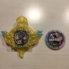 妖怪ウォッチ　クレクレパトラメダル&秘宝エンブレム
