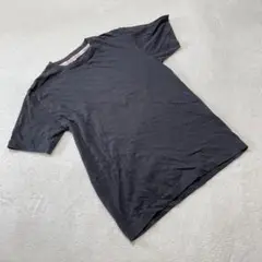 MEN'S BIGI Tシャツ 半袖 グレー クルーネック 無地 綿100%