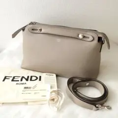 【FENDI】フェンディ バイザウェイ ミディアム ショルダーバッグ グレージュ