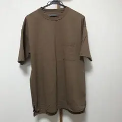 GLOBAL WORK ブラウン Tシャツ Lサイズ