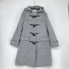 NATURAL BEAUTY BASIC ダッフルコート グレー Lサイズ