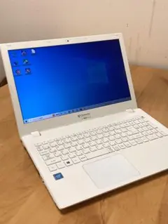 ★綺麗なホワイトカラー ノートPC Gateway
